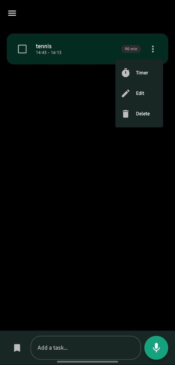 AI Smart Planner — écran principal